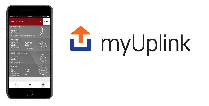 Controllo da remoto con APP MYUPLINK