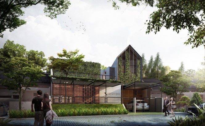 Ufficio biofilico, Studio di architettura Andryahman