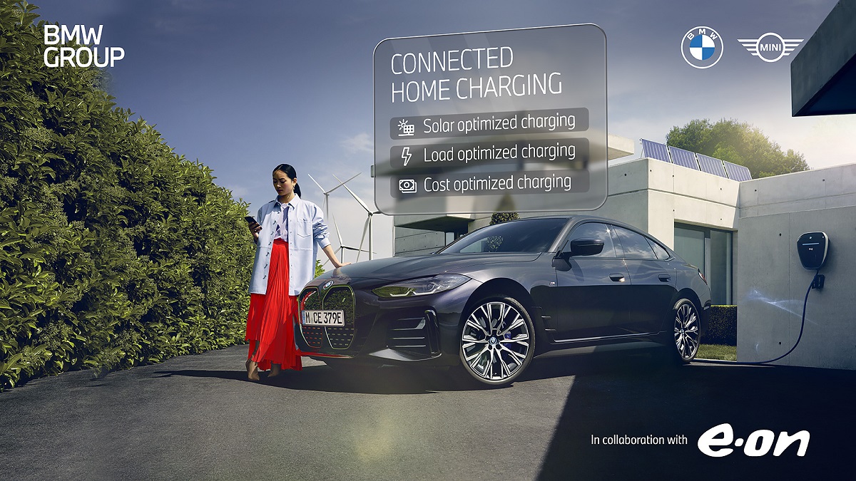 BMW Group ed E.ON insieme per la ricarica intelligente delle auto a casa