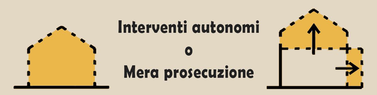 Cumulabilità bonus edilizi, differenza tra interventi autonomi o mera prosecuzione