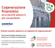 Cogenerazione finanziata: ecco perché è il momento giusto 5