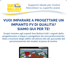 Configuratore Sun Ballast: competenza e velocità a servizio dei progettisti 2