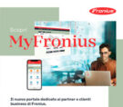Entra in MyFronius: il nuovo portale riservato a partner e clienti business