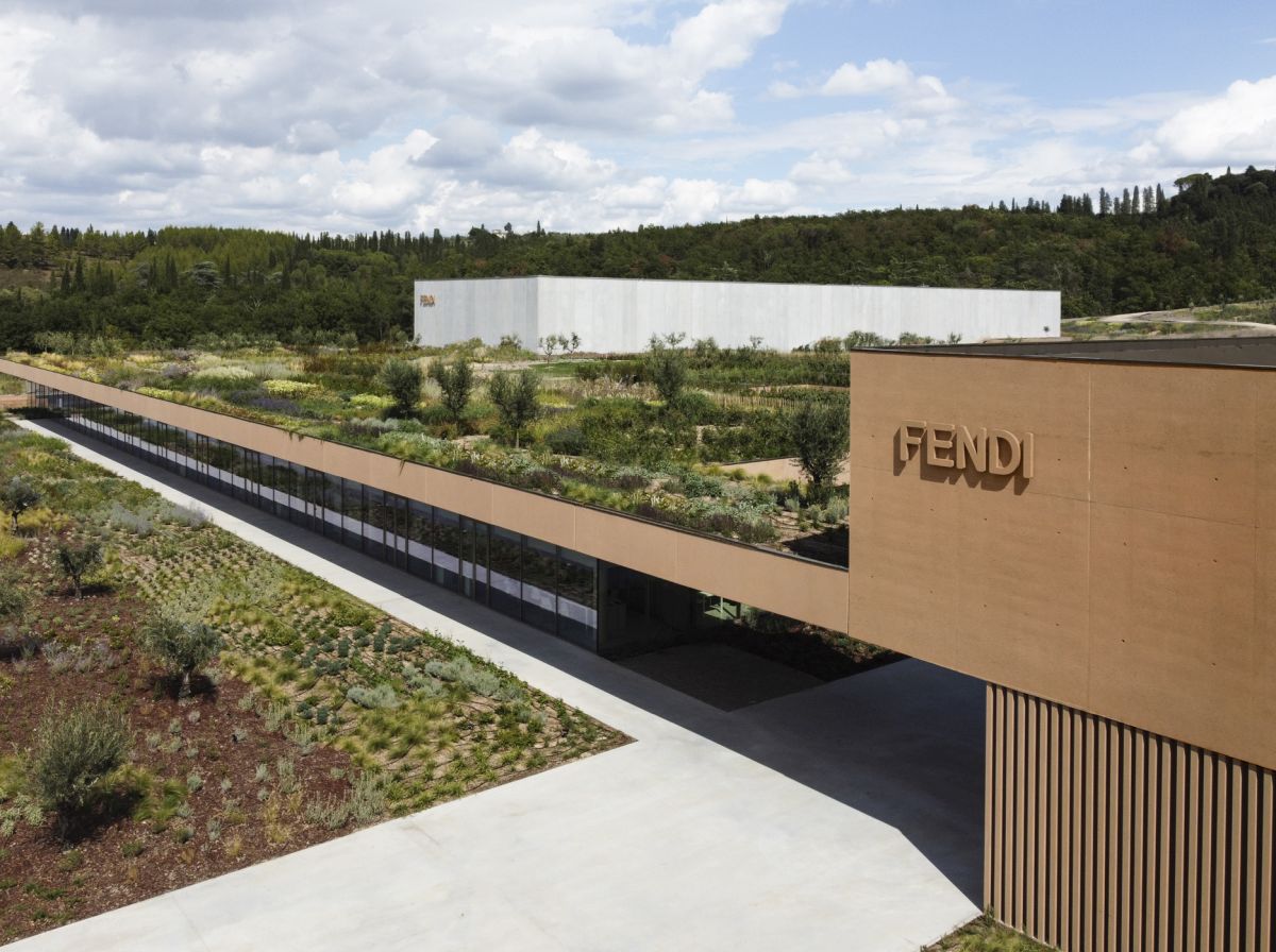 Tetti verdi, Fendi Factory a Bagno a Ripoli (Fi)