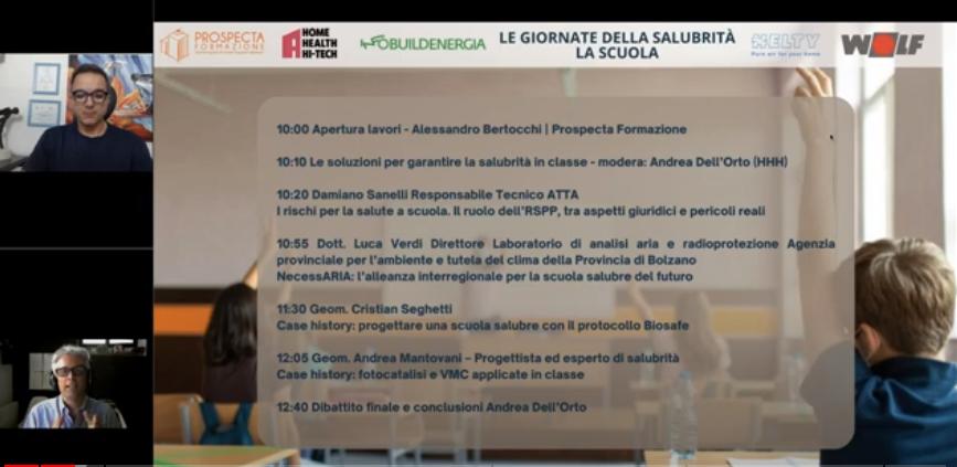 La giornata della salubrità dedicata alla scuola di HHH e Infobuildenergia