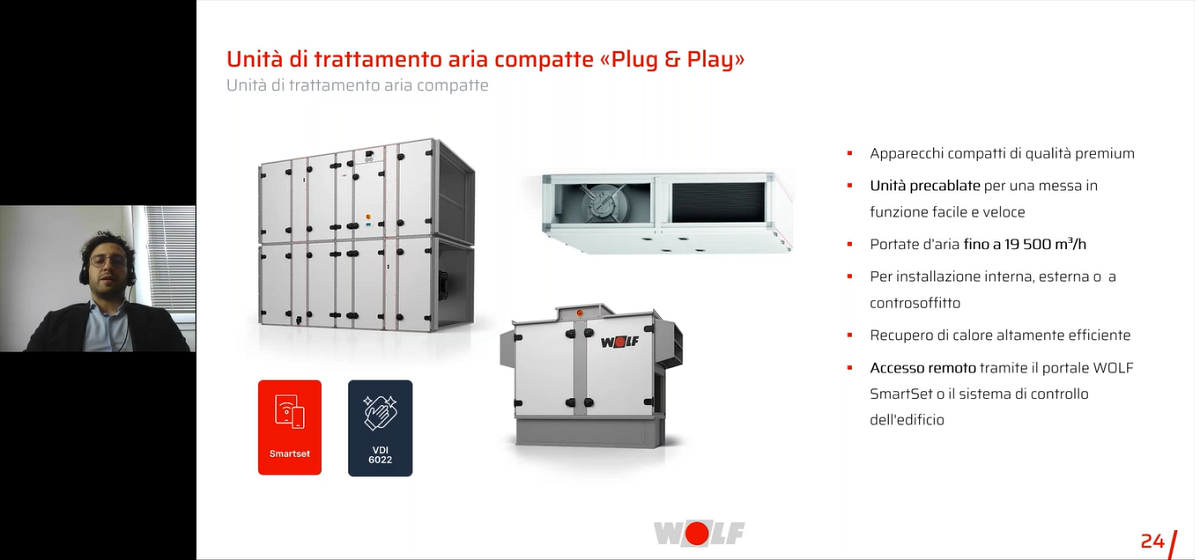 Le unità di trattamento aria compatte