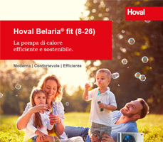 Hoval Belaria fit: la pompa di calore efficiente e sostenibile 16