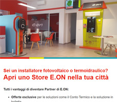 Sei un installatore? Apri uno Store E.ON nella tua città 8