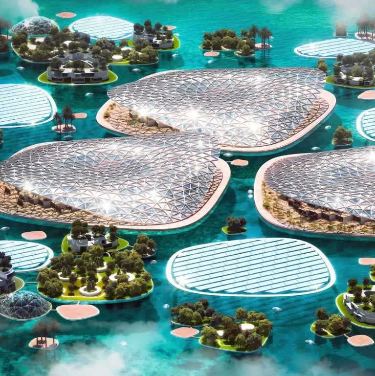 Dubai Reefs, laboratorio galleggiante alimentato da fonti rinnovabili
