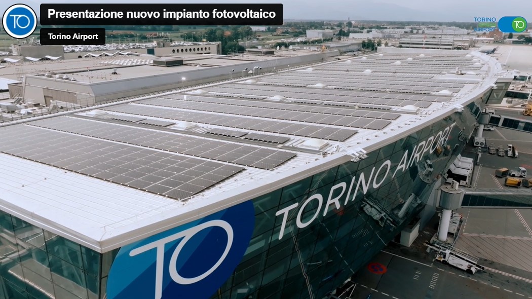A Torino il più grande impianto fotovoltaico su Aeroporto in Italia