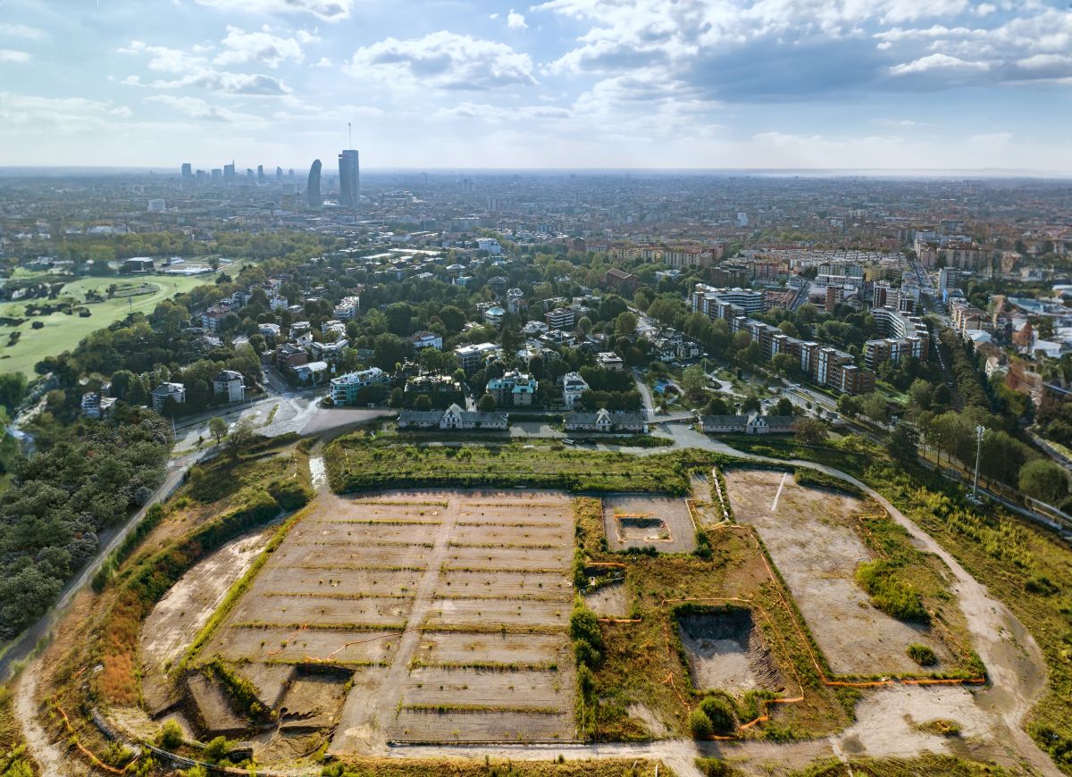 L’area attuale dell’ex Trotto a Milano