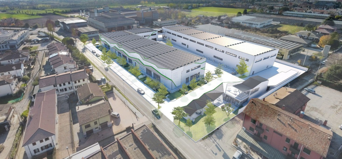 VP Solar negli spazi di Enerpark, complesso innovativo e polifunzionale