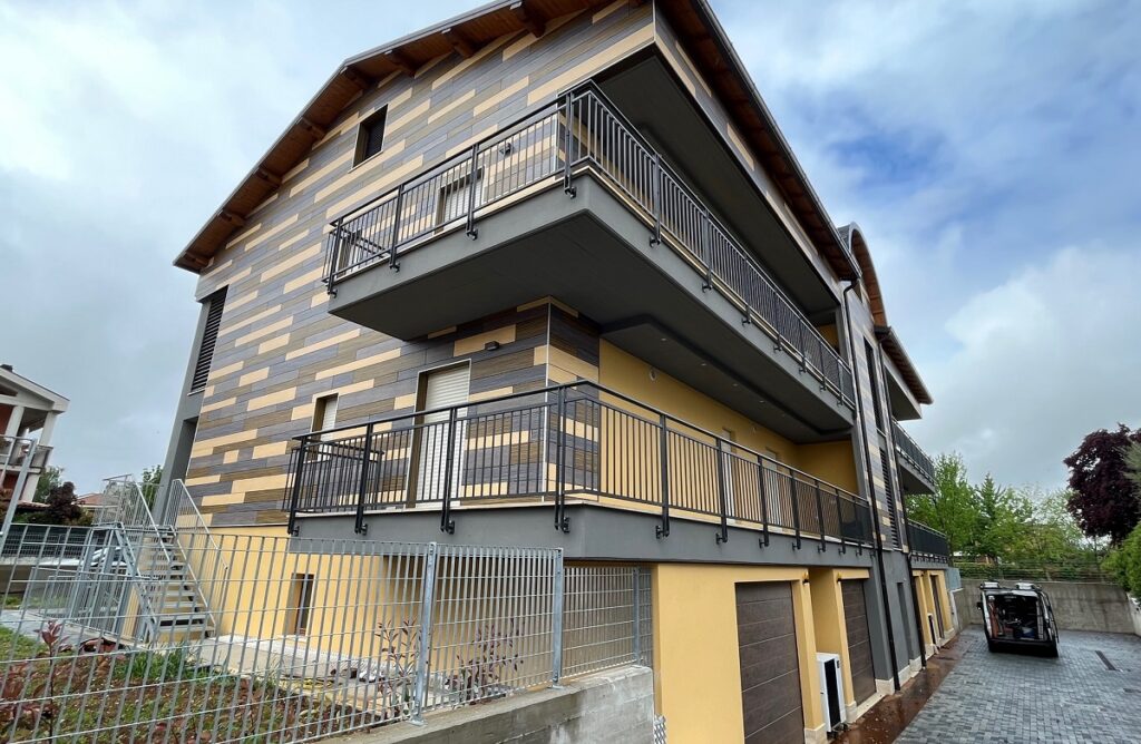 Massima efficienza per un condominio con i pannelli Rockpanel