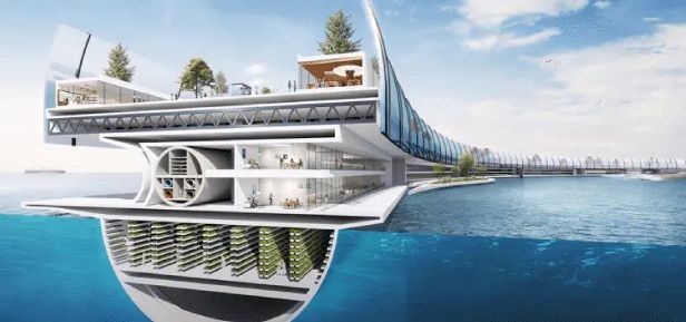 Habitable Ring di Dogen City: la smart city galleggiante autosufficiente