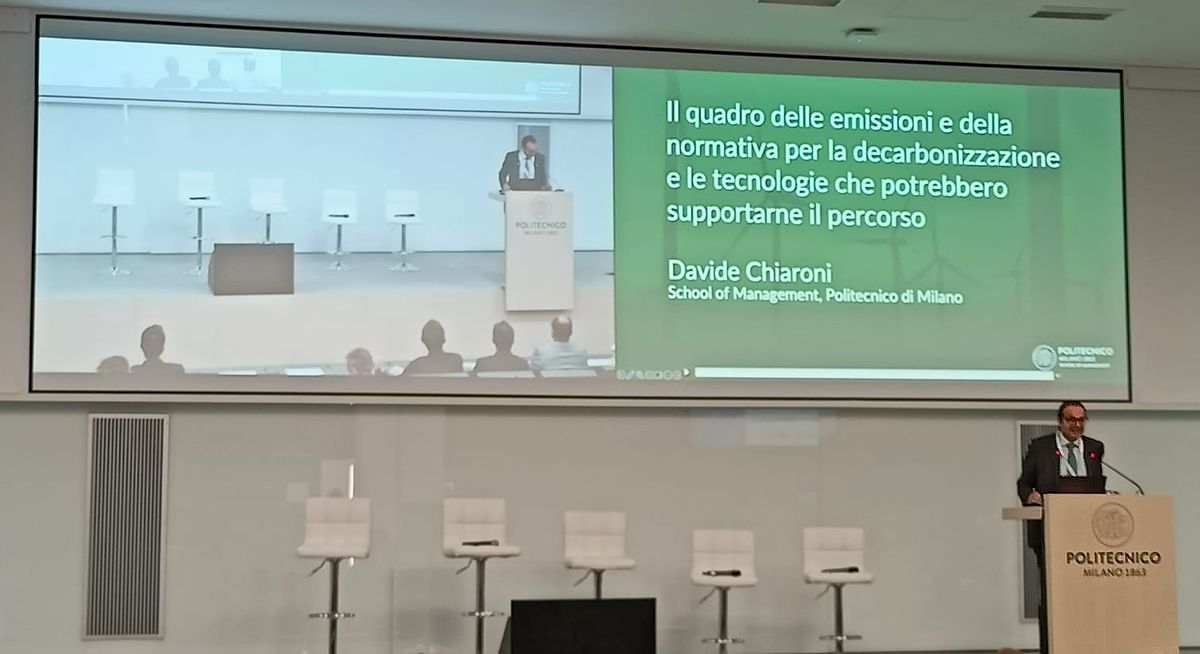 Davide Chiaroni Osservatorio Zero Carbon Policy Agenda