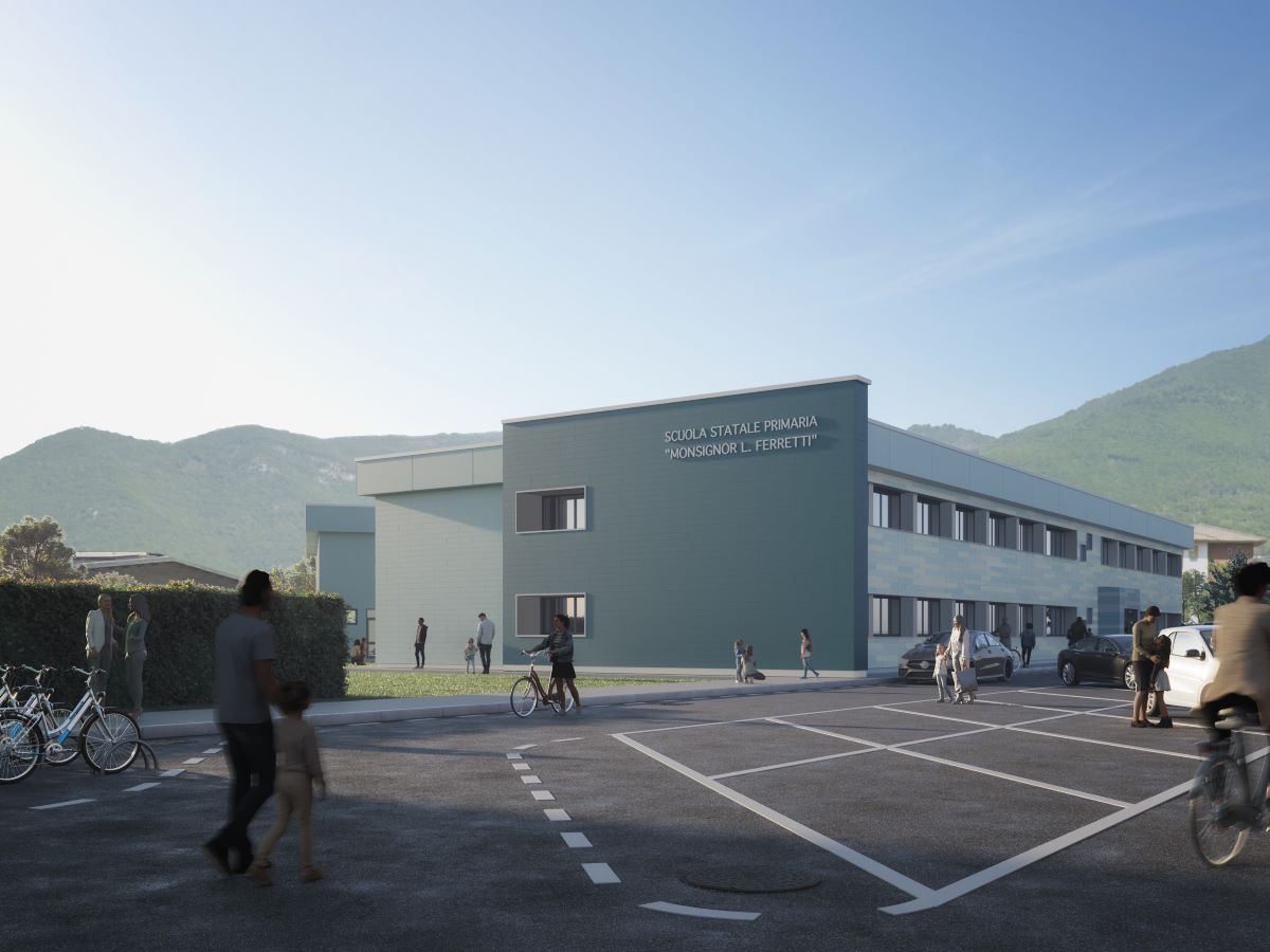 Riqualificazione scuola Nzeb a Gavardo (BS) di GreenLab 