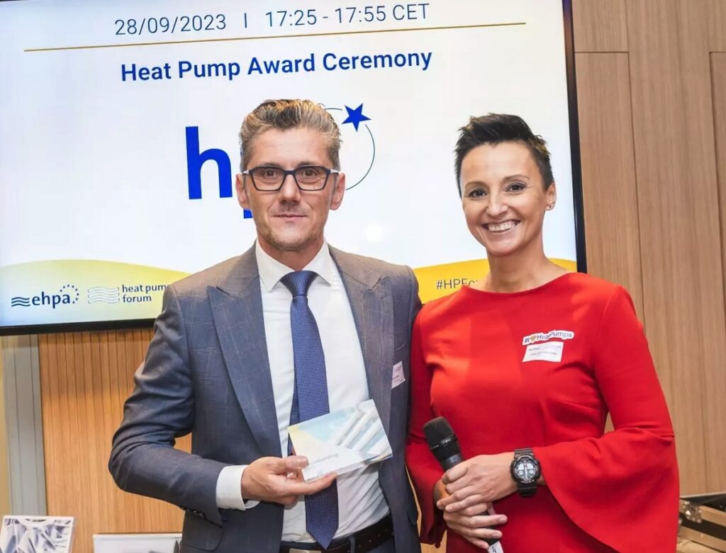 INNOVA vince il premio EHPA – HP Award nella categoria “DecarBuilding”