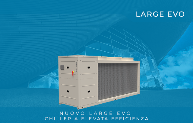 Clivet lancia i nuovi chiller Large EVO (WiSAT-YEE1)