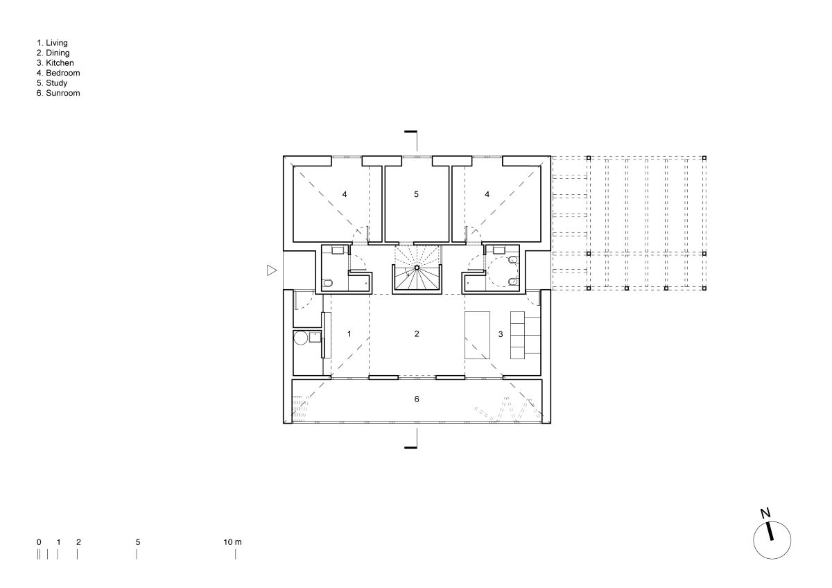 Nzeb ex novo alle porte di Vicenza. Disegni esecutivi del progetto