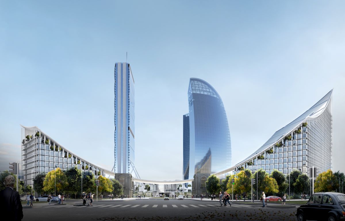 Render CityWave a Milano