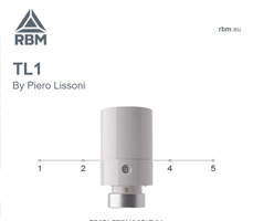 RBM presenta TL1. La testa termostatica di design. 11