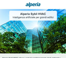 Riduci il consumo energetico di oltre il 30% con Alperia Sybil HVAC 2