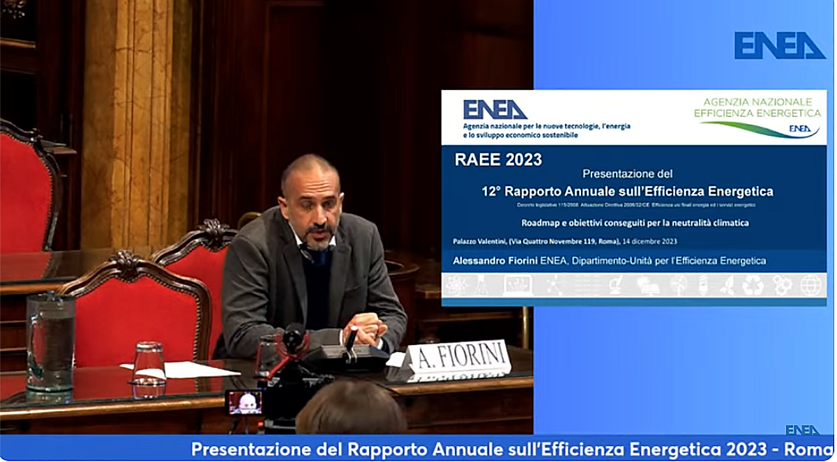 Alessandro Fiorini, Dipartimento Unità Efficienza Energetica di ENEA