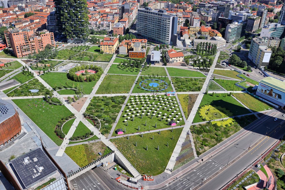 La biblioteca degli alberi di Milano