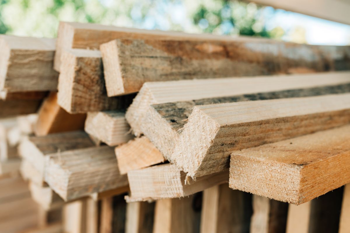 Il legno, materiale naturale usato in edilizia