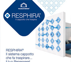 RESPHIRA, il cappotto Fassa Bortolo che traspira 12