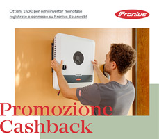 Registra, connetti, guadagna con gli inverter monofase Fronius! 24