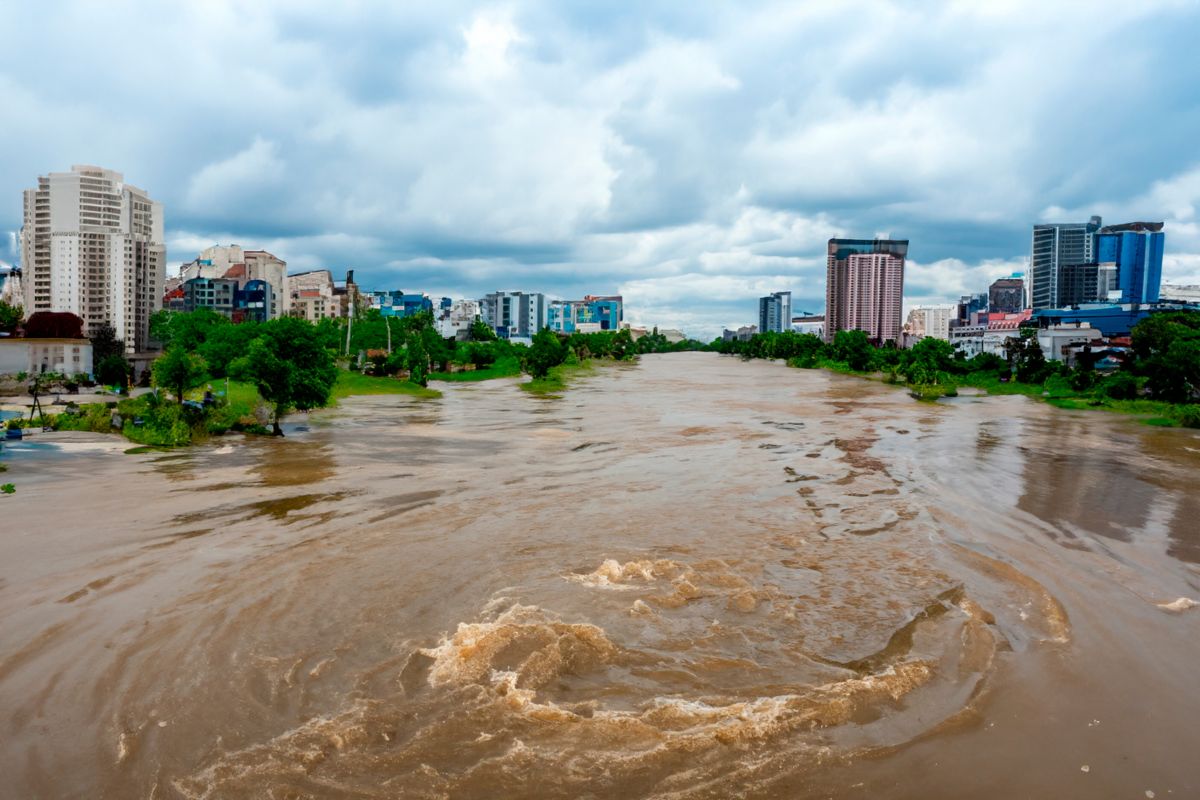 Le città spugna limitano il rischio di inondazioni