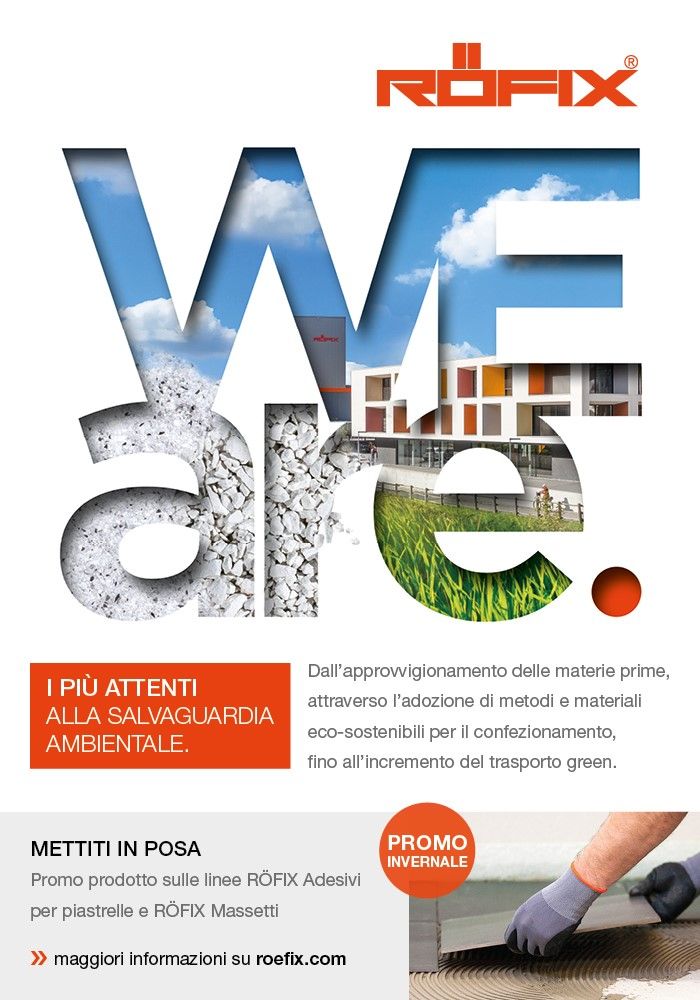 WE are, la nuova campagna di Rofix