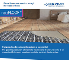 Massetti radianti FerriFLOOR per un maggior comfort termico 2