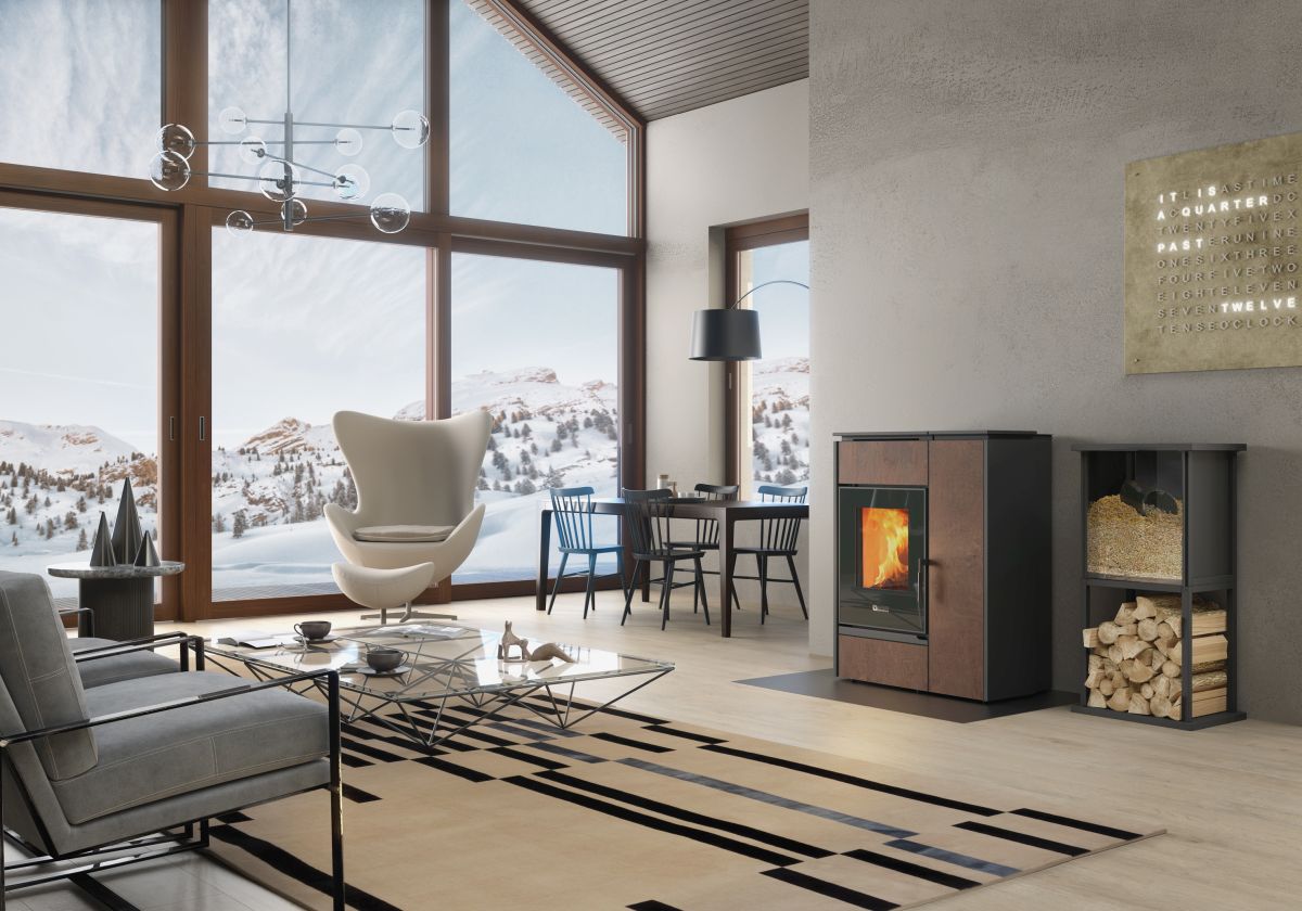 Stufa a pellet/legna Margaret Evolution Line di La Nordica Extraflame