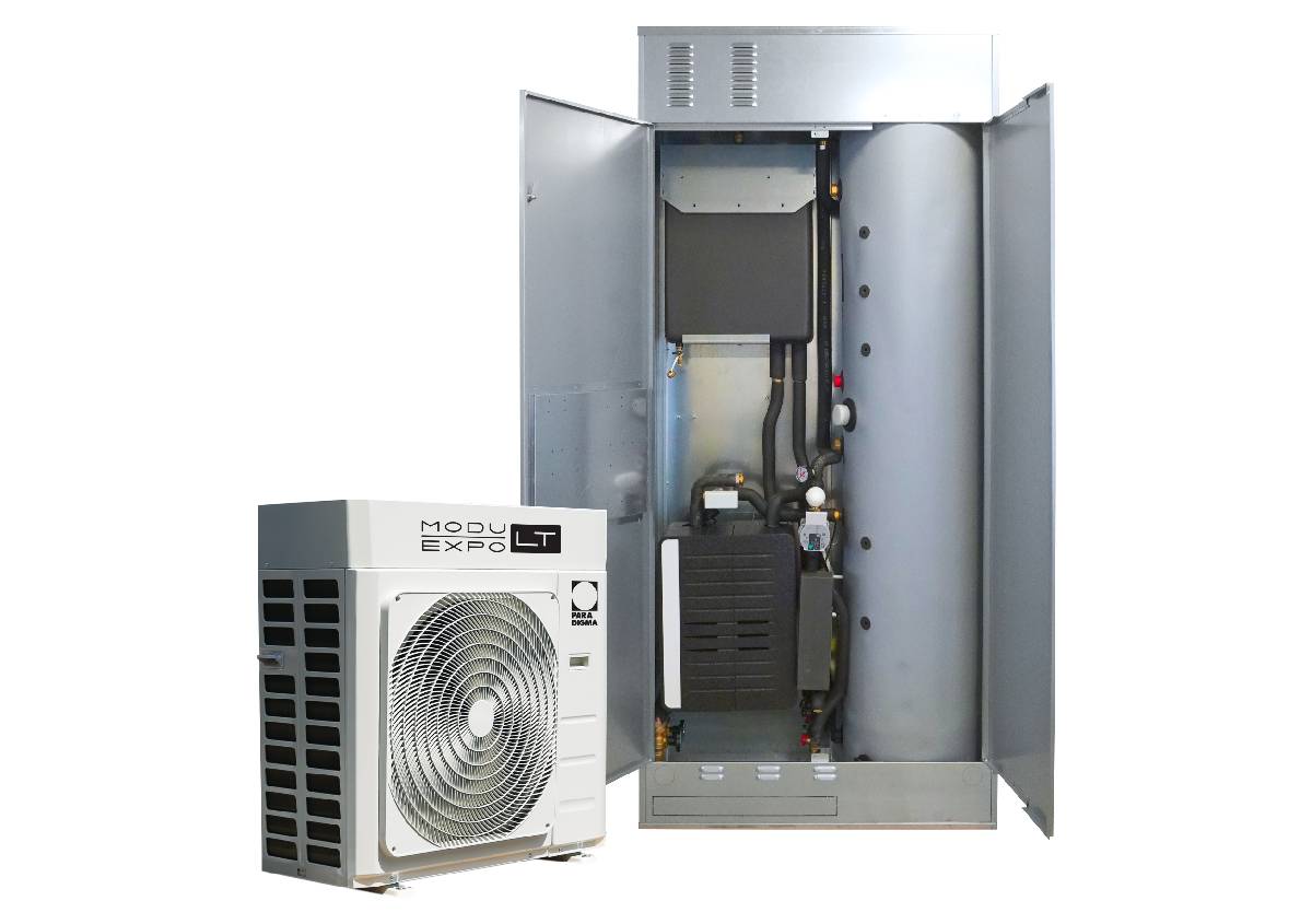 MODUEXPO IN FULL ELECTRIC centrale termica a incasso