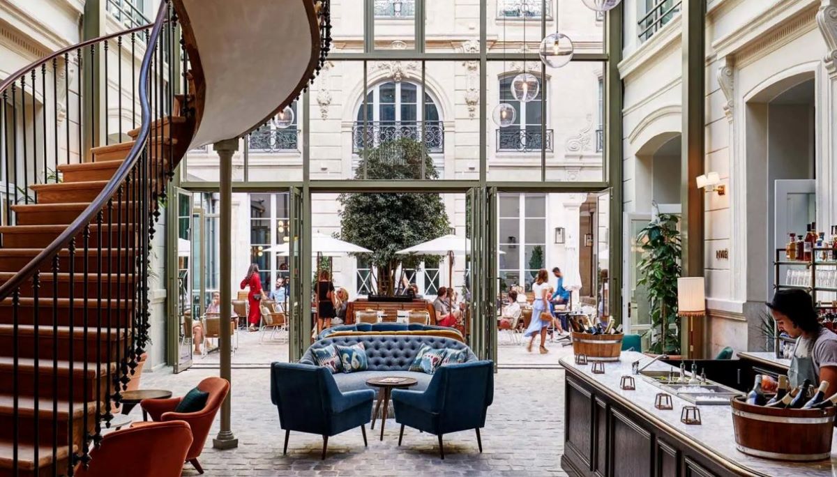 Interno del The Hoxton a Roma