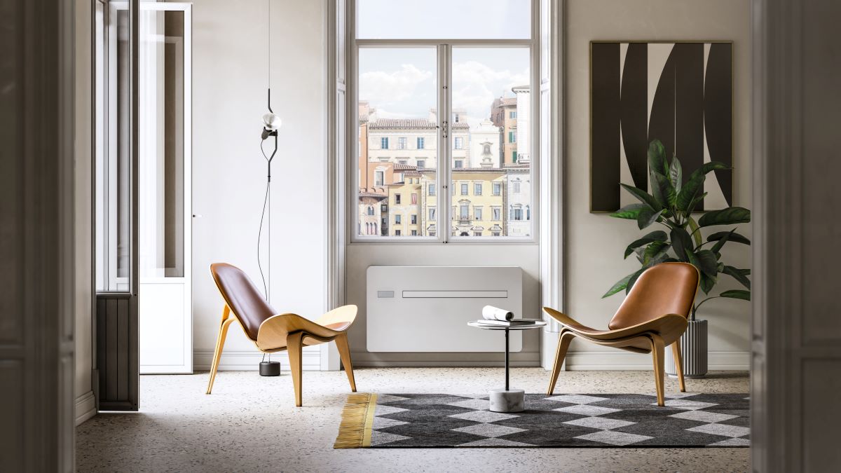 Linea di climatizzatori con tecnologia DC Inverter ..2.0 ELEC di INNOVA per riscaldamento e raffrescamento