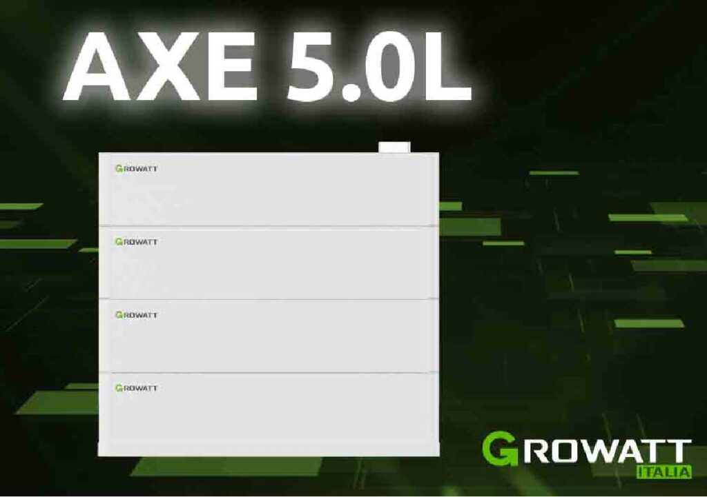 Sistema di accumulo monofase AXE 5.0L