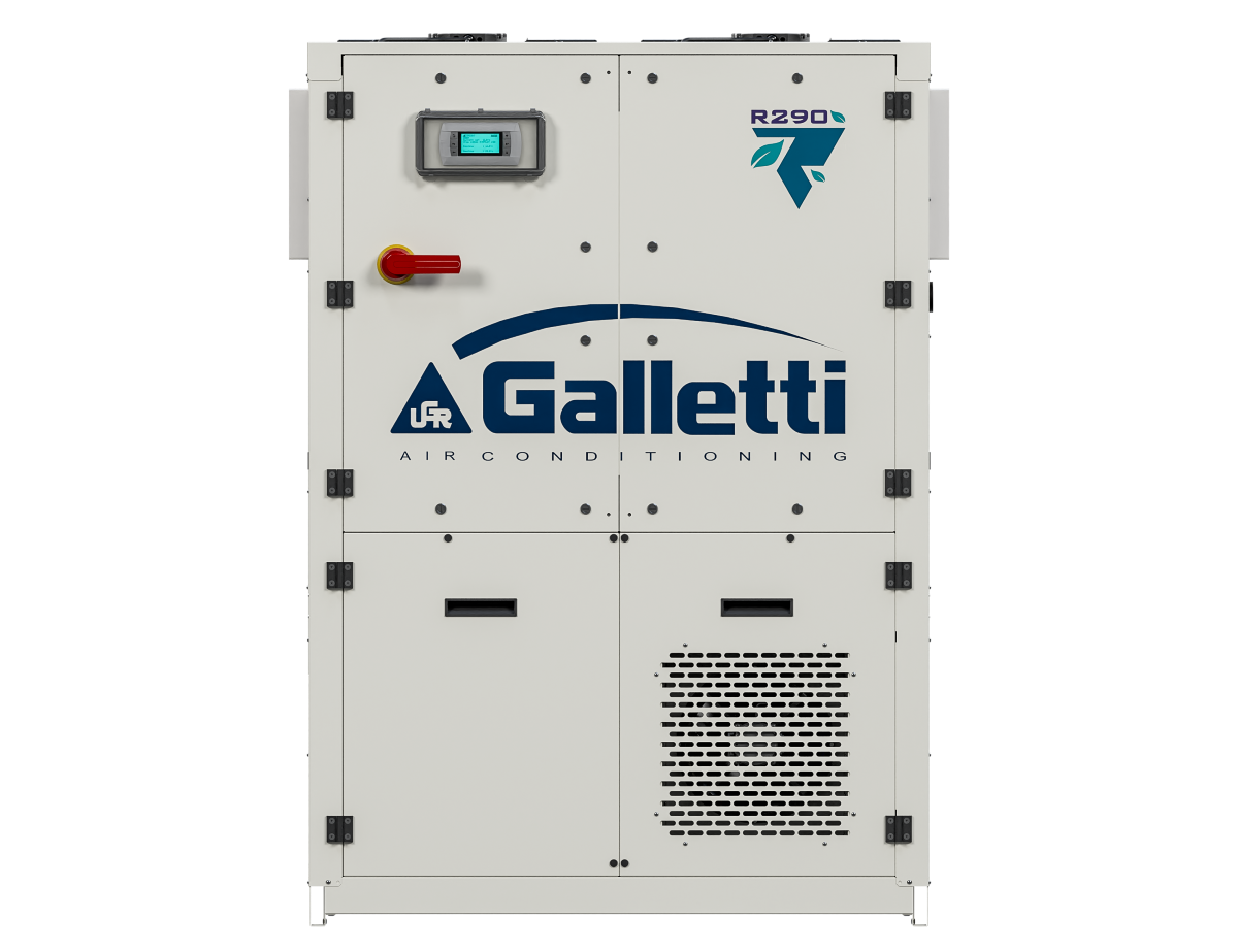 PLP: nuova gamma Galletti di chiller e pompe di calore monoblocco condensate ad aria