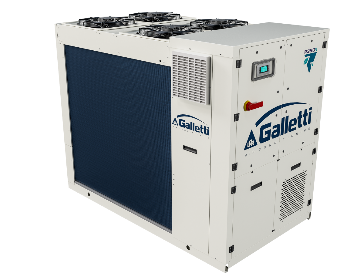 PLP: nuova gamma Galletti di chiller e pompe di calore monoblocco condensate ad aria