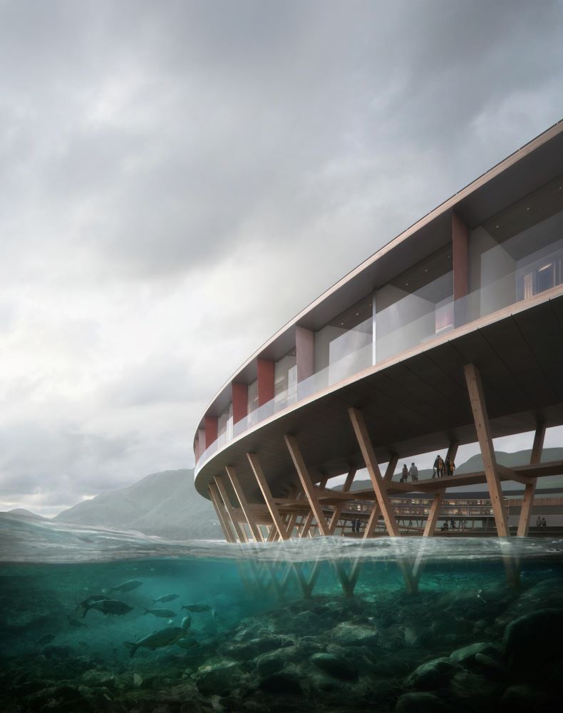 Svart, primo albergo ad energia positiva del Circolo Polare Artico