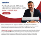 Webinar: Come prendere il controllo dell’energia e dei costi