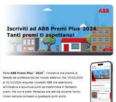 Iscriviti ad ABB Premi Plus 2024. Tanti premi ti aspettano. 6