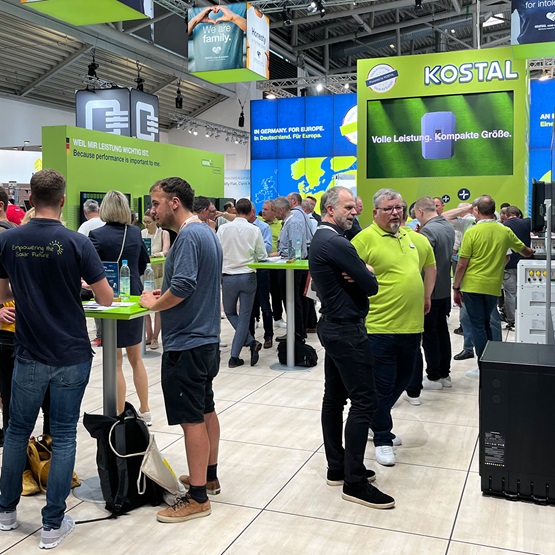 Lo stand di KOSTAL a Intersolar