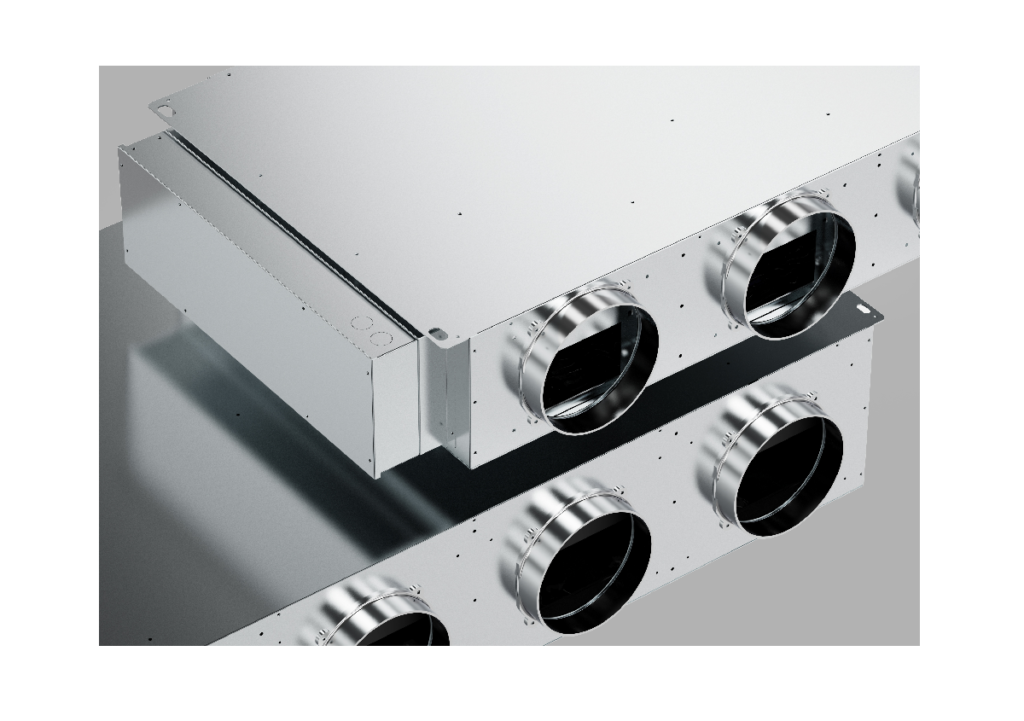 DUCTO MULTI e DUCTO MULTI THIN, fancoil canalizzabili multi-zona