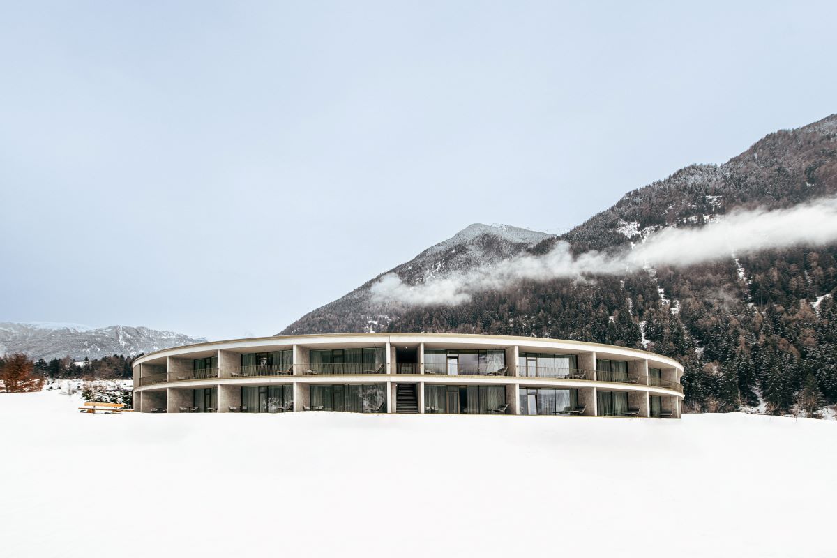 OLM - Nature Escape - Esterno. Impianto di climatizzazione con pompe di calore geotermiche Eneren