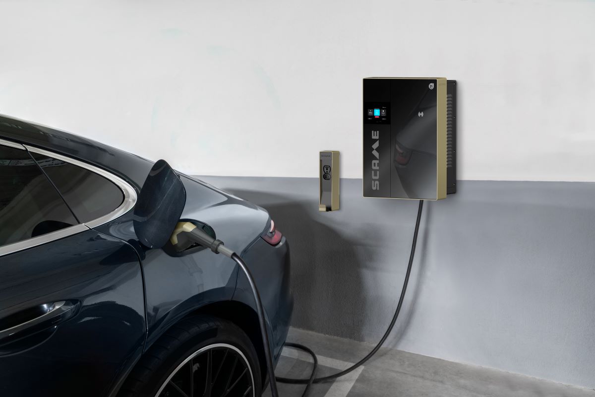 Scame Parre, nuovo wall box BE-D per la ricarica dei veicoli elettrici