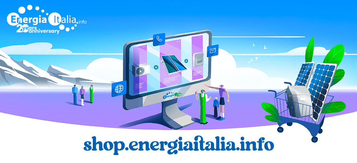 Energia Italia: lo shop online