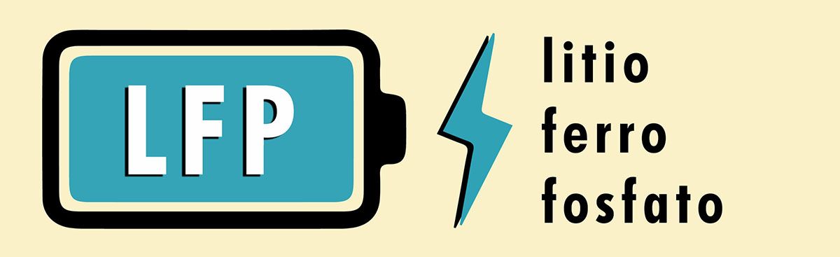 batterie LFP (litio, ferro, fosfato)